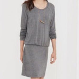 Lou & Grey super soft blouson sweatshirt dress